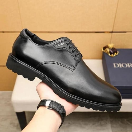 Dior Homme Leather lace ups Black