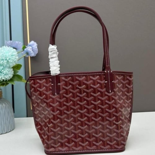 Goyard Anjou Mini Bag -Burgundy