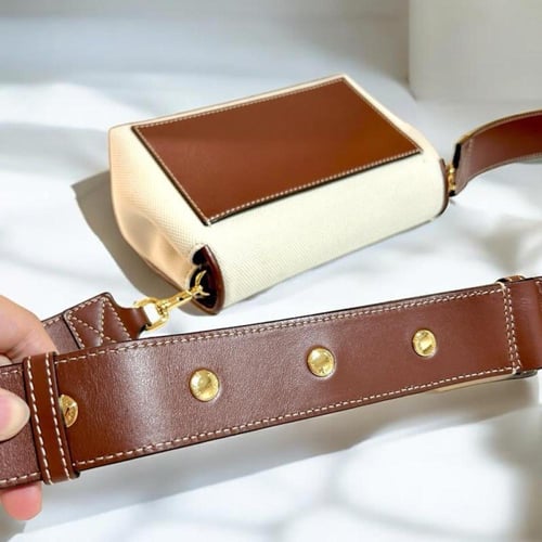 Burberry Horseferry Print Canvas And Leather Note...