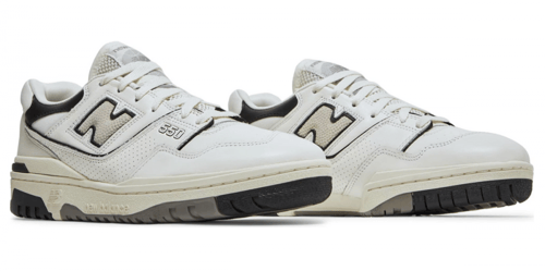 NEW BALANCE 550 Sneakers, Cream & Black