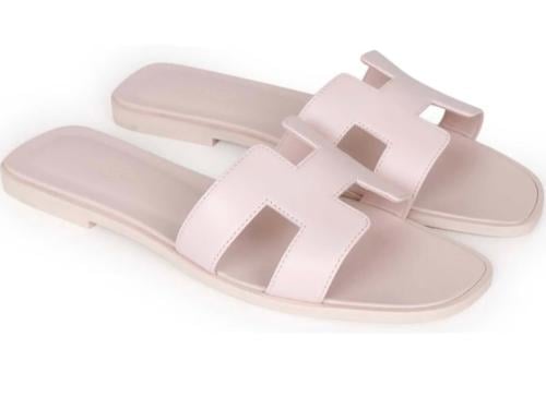 ‏ Hermès Oran Light Pink slipper