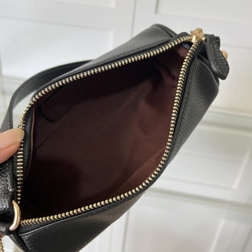 COACH Nolita Barrel Bag- Gold/Black