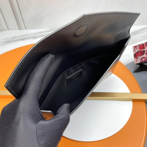 SAINTLAURENT Leather Uptown Bag-Black