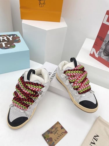 Lanvin Curb lace-up sneakers