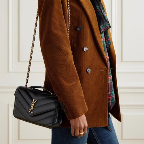 SAINTLAURENT Loulou small Bag-Black