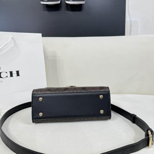 COACH Eliza Bag- Black/Brown