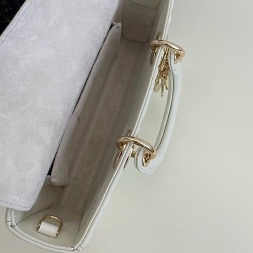 Small Lady D-Joy Bag White