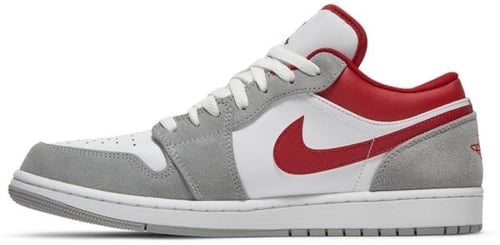 Air Jordan 1 Low SE 'Light Smoke Grey Gym Red'