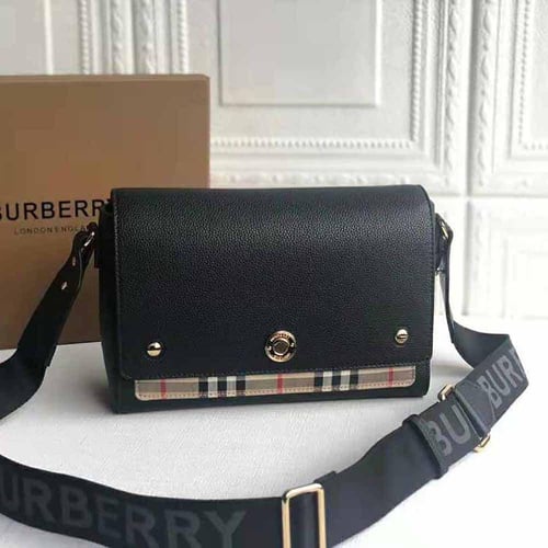 Burberry Check Note Cross-Body Bag