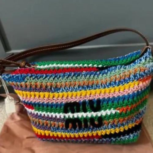 MIU MIU Crochet Pouch bag