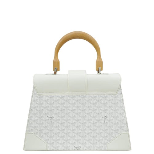 Goyard Saigon Structured PM Bag -White