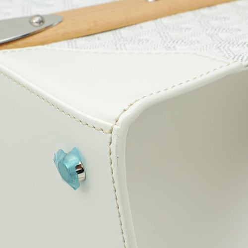 Goyard Saigon Structured PM Bag -White