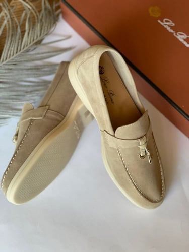 Loro piana beige shoes
