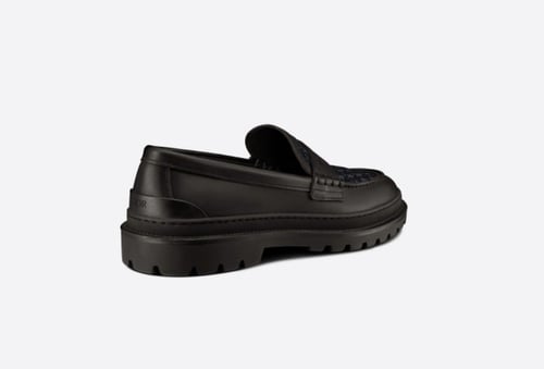 Dior Explorer Loafer 'Black b1 Oblique Jacquard'