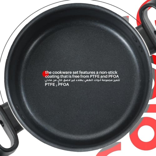 قدر ستيل مع غطاء مستر كوك - 24 سم