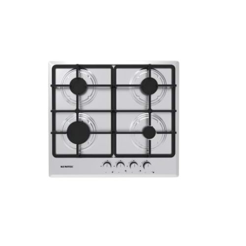 سطح غاز 4 عيون كومتيل - 60×60 سم - إشعال ذاتي - رص...