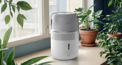 جهاز ترطيب الهواء سيريز 5000 من فيليبس- للغرف حتى...