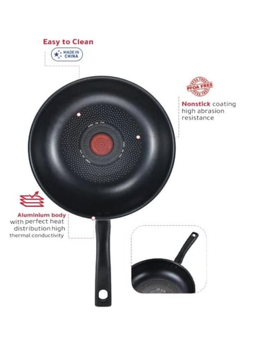 طاوة طهي مستر كوك - 26 سم - تيفلون - مقاوم للالتصا...