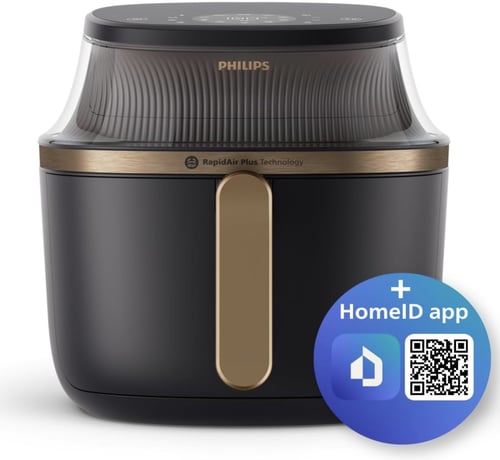 مقلاة فيليبس الهوائية XL - سعة 6.2 لتر، 1700 واط،...