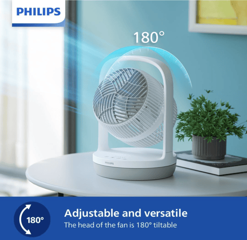 فيليبس مروحة طاولة سلسلة 2000، 24.0 واط، ابيض، عدد...