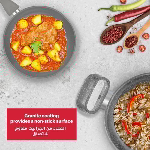 طقم قدور جرانيت مستر كوك - 7 قطع