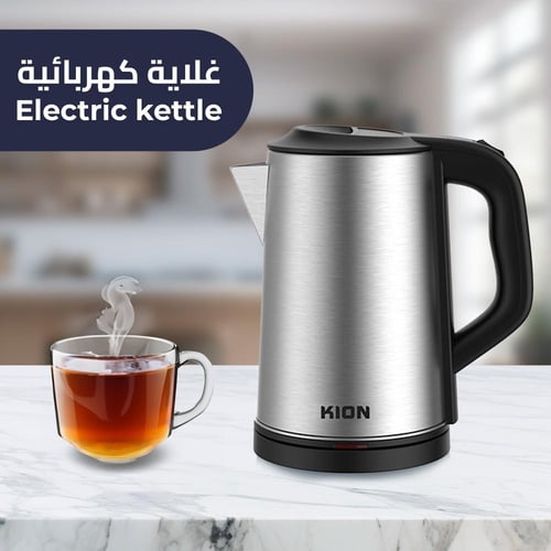 غلاية ماء كهربائية كيون - 2.5 لتر - 1500 واط - ستي...