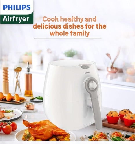 قلاية هوائية فيليبس - 1425 واط - حجم 800 جرام