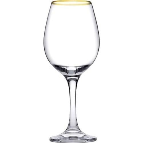 طقم كاسات ماء وعصير باشاباشي جولدن - 4 قطع - 355 م...