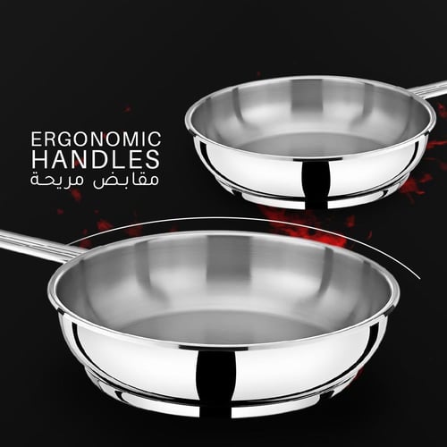 طقم قدور ستانلس ستيل - 7 قطع - نوع 304