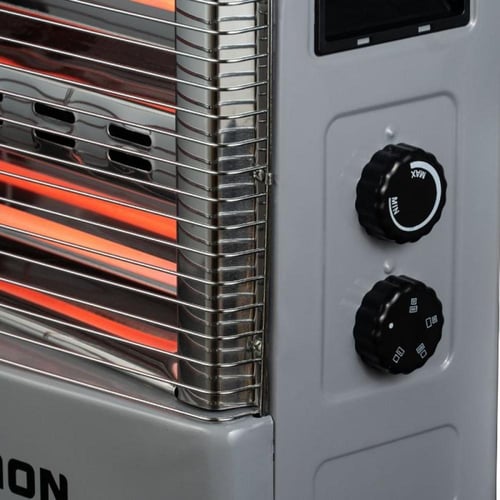 دفاية منزل كهربائية كيون - 1600 واط - رمادي