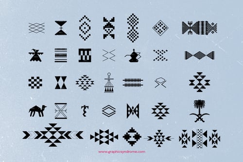 فيكتور نقوش سدو | Sadu Patterns