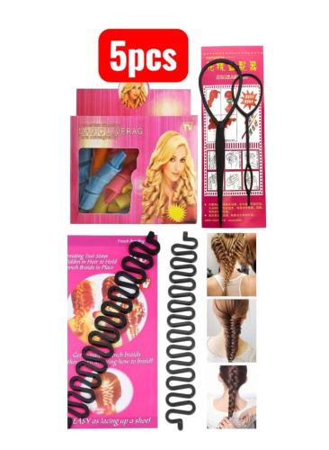 مجموعة ادوات تصفيف الشعر للنساء والفتيات