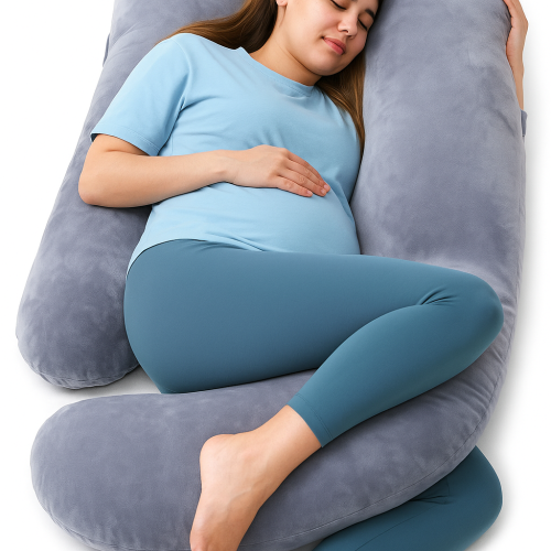 وسادة الحمل المريحة على شكل J
