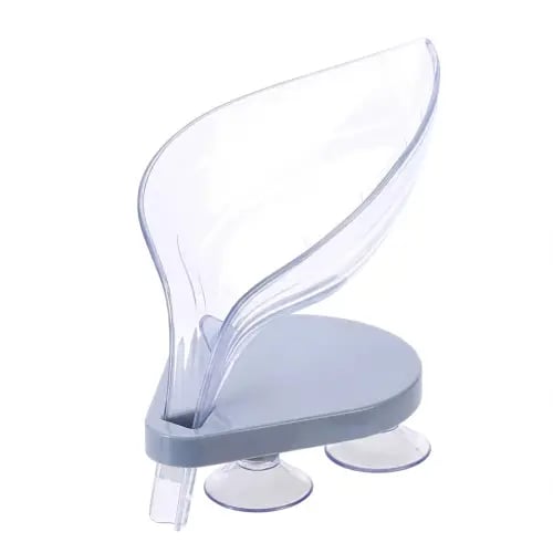 Leaf Soap Dish حامل صابون الحمام وليف المطبخ مع فت...