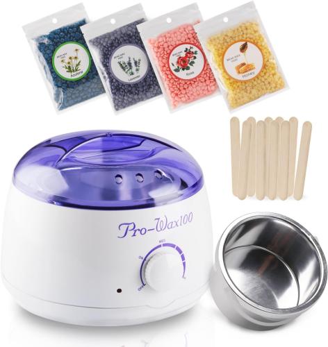 مجموعة برو واكس 100 لإزالة الشعر – جهاز تسخين الشم...