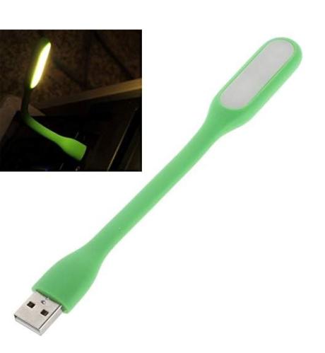 مجموعة من 5قطع مصباح LED مرن بمنفذ USB (متعد الاوا...