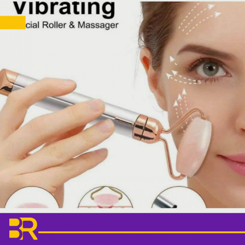 بكرة تدليك الوجة كهربائية 2في1