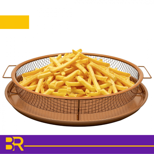 صينية شبك نحاسية للفرن والقلاية الهوائية توزيع حرا...