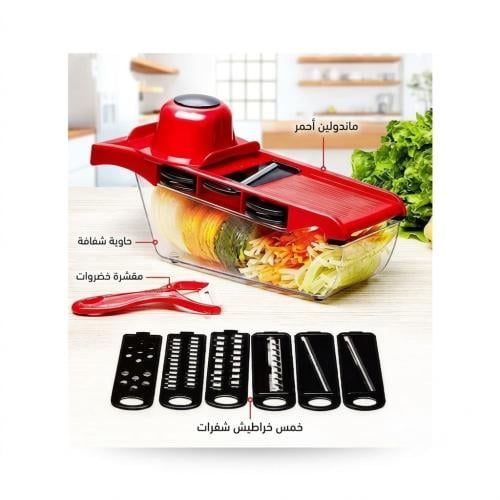 قطاعة خضروات 6 في 1