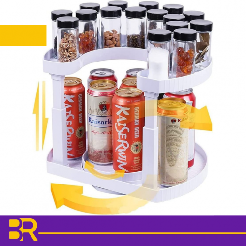 رف تخزين المعلبات 2 أدوار