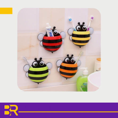 حامل فرش الاسنان والمعجون نحلة