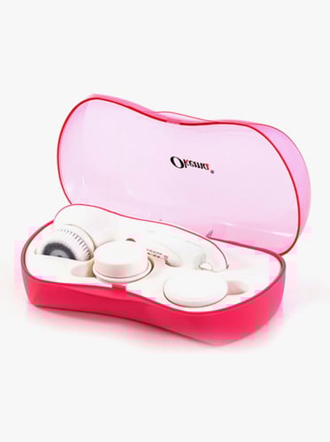 مجموعة أدوات تنظيف الوجه 3 في 1 طراز OK - 456 أبيض...