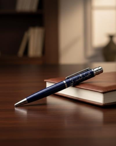 قلم فاخر منحوت بالاسم