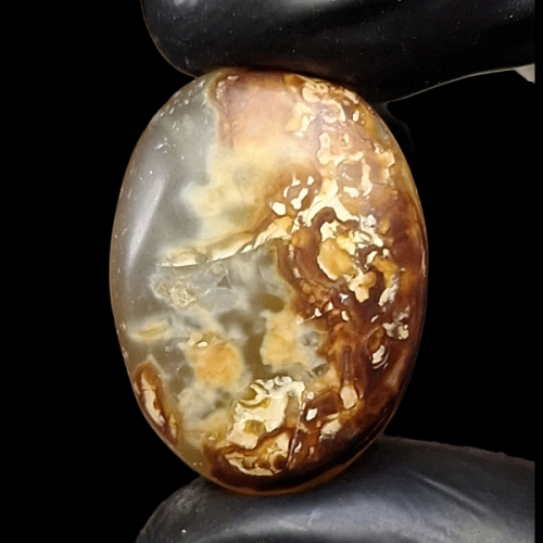 حجر عقيق بافوري مصور طبيعي