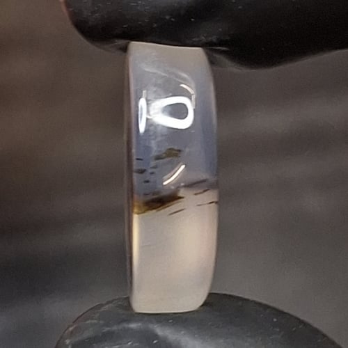 حجر عقيق شجري طبيعي