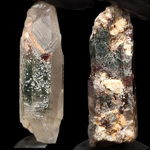 طقم احجار خام روك كوارتز طبيعي