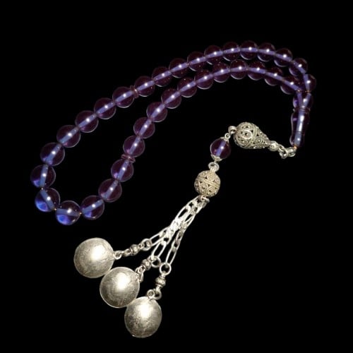 سبحه فاتوران حربا متغيرة اللون كركوشة معدنية