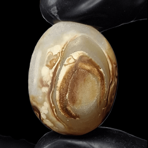 حجر عقيق بافوري مصور طبيعي