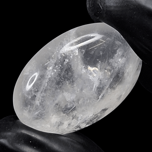 حجر الدر روك كوارتز طبيعي