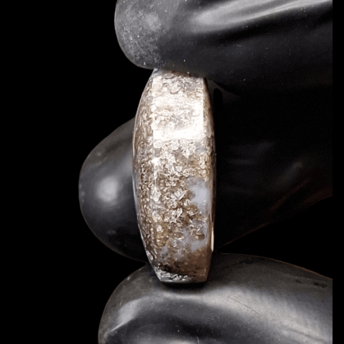 حجر عقيق لوحة فنية رائعة العقيق الطحلبي الطبيعي